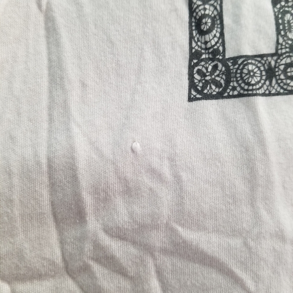 Obey gothic long sleeve top tee shirt loose small grey - Picture 3 of 3